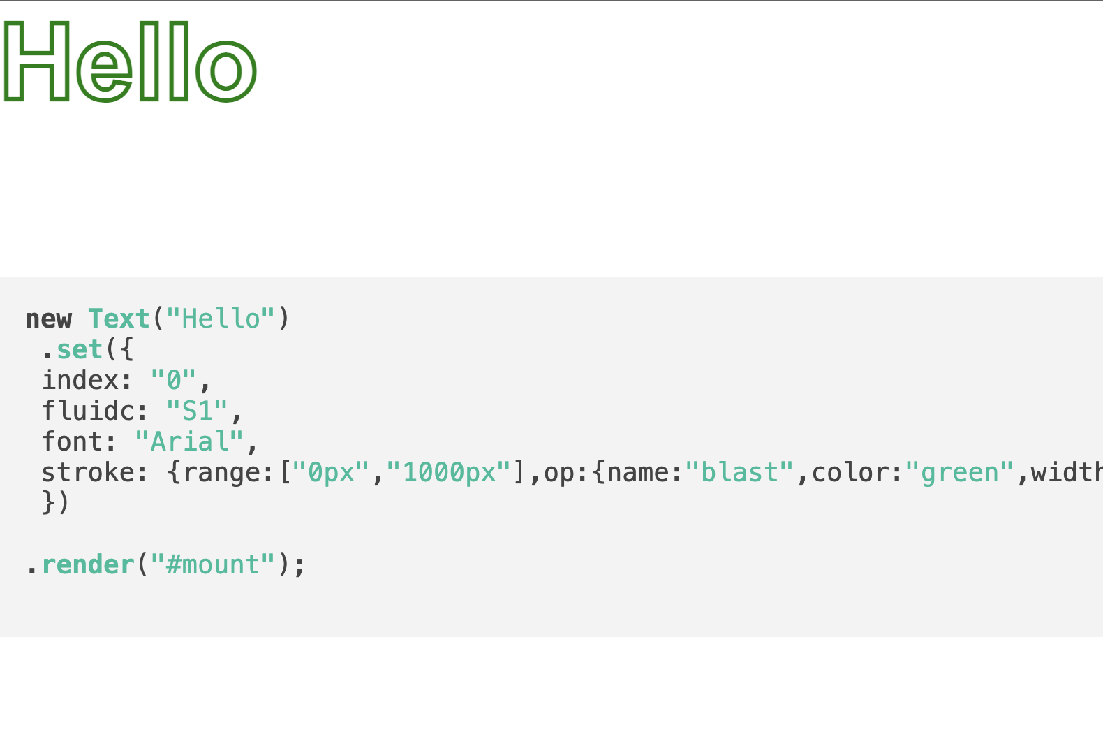 output